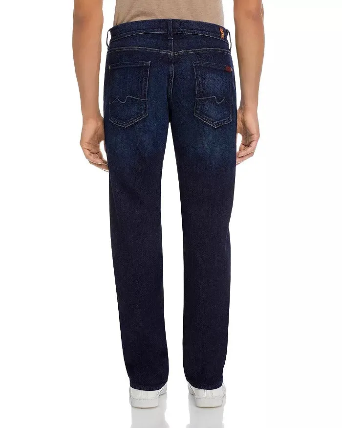 7 For All Mankind Austyn Relaxed Straight Leg Jeans in Los Angeles Blue Size 40