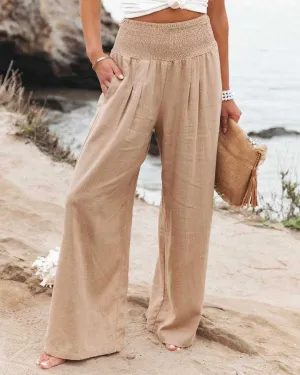 Aileen - Wide-Leg Beach Trousers