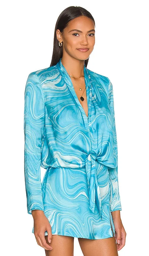Amanda Uprichard x REVOLVE Laurie Top in Blue