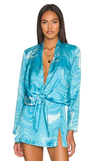 Amanda Uprichard x REVOLVE Laurie Top in Blue