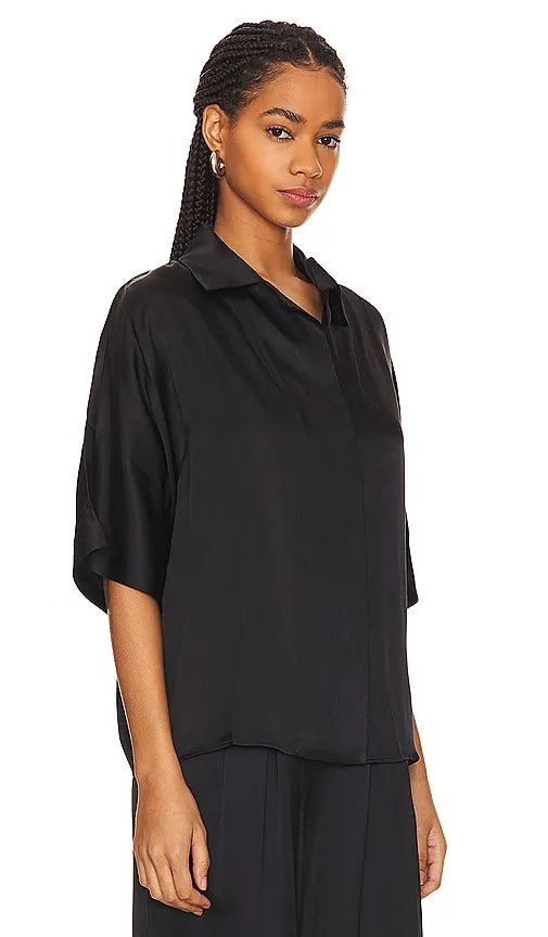ANINE BING Julia Shirt in Black
