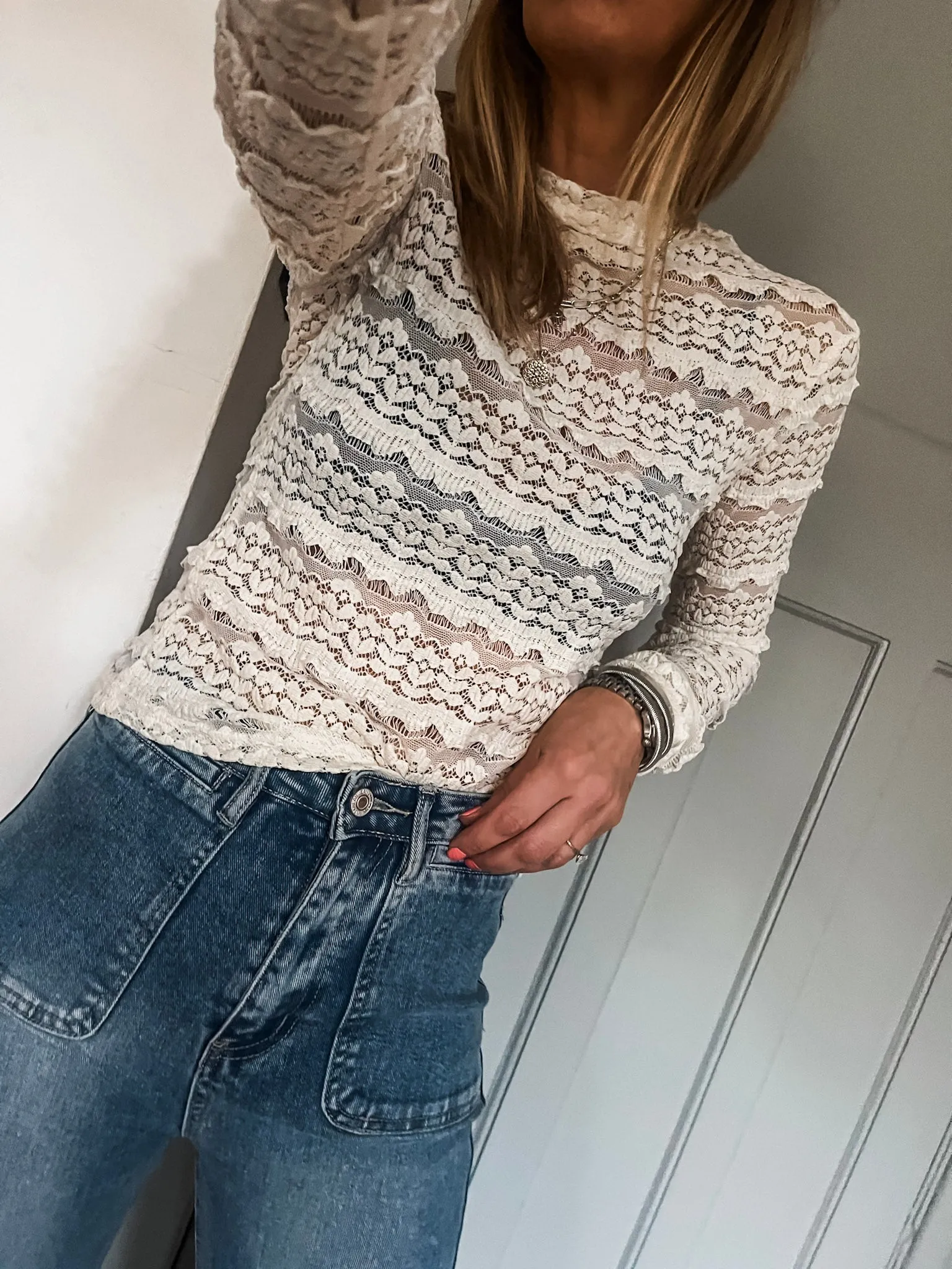 Boho Chic Lace Top