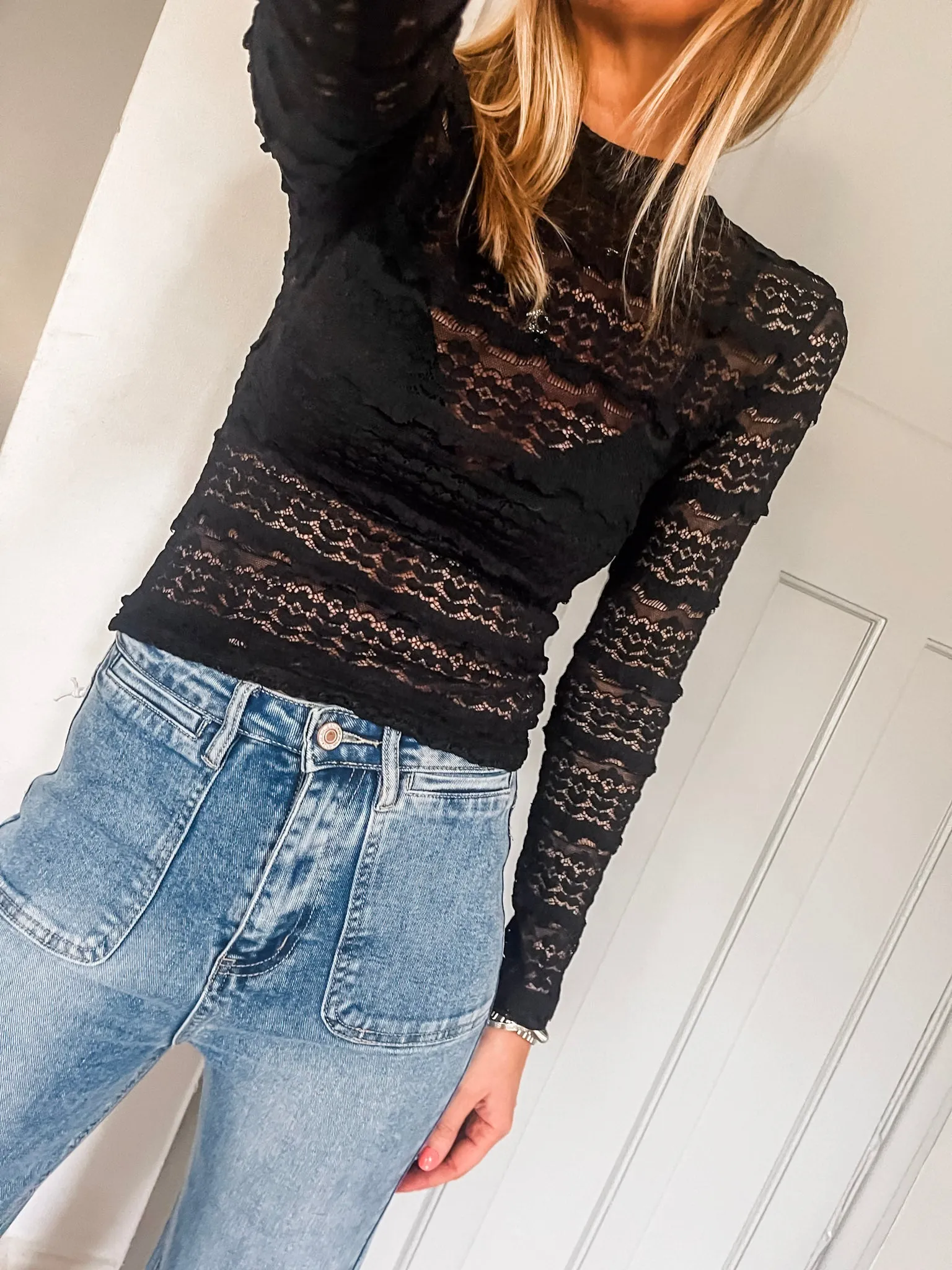 Boho Chic Lace Top