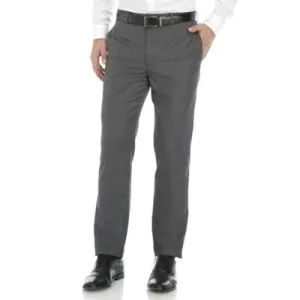 Calvin Klein Mens Slim fit Dress Pants 33 / 30 Grey Stretch