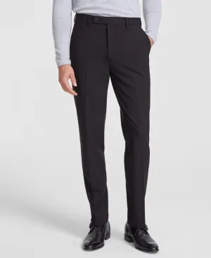 Calvin Klein Mens Slim fit Dress Pants 40 / 30 Black Solid