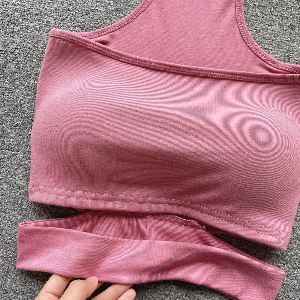 Chic Hollowed Padded Halter Top