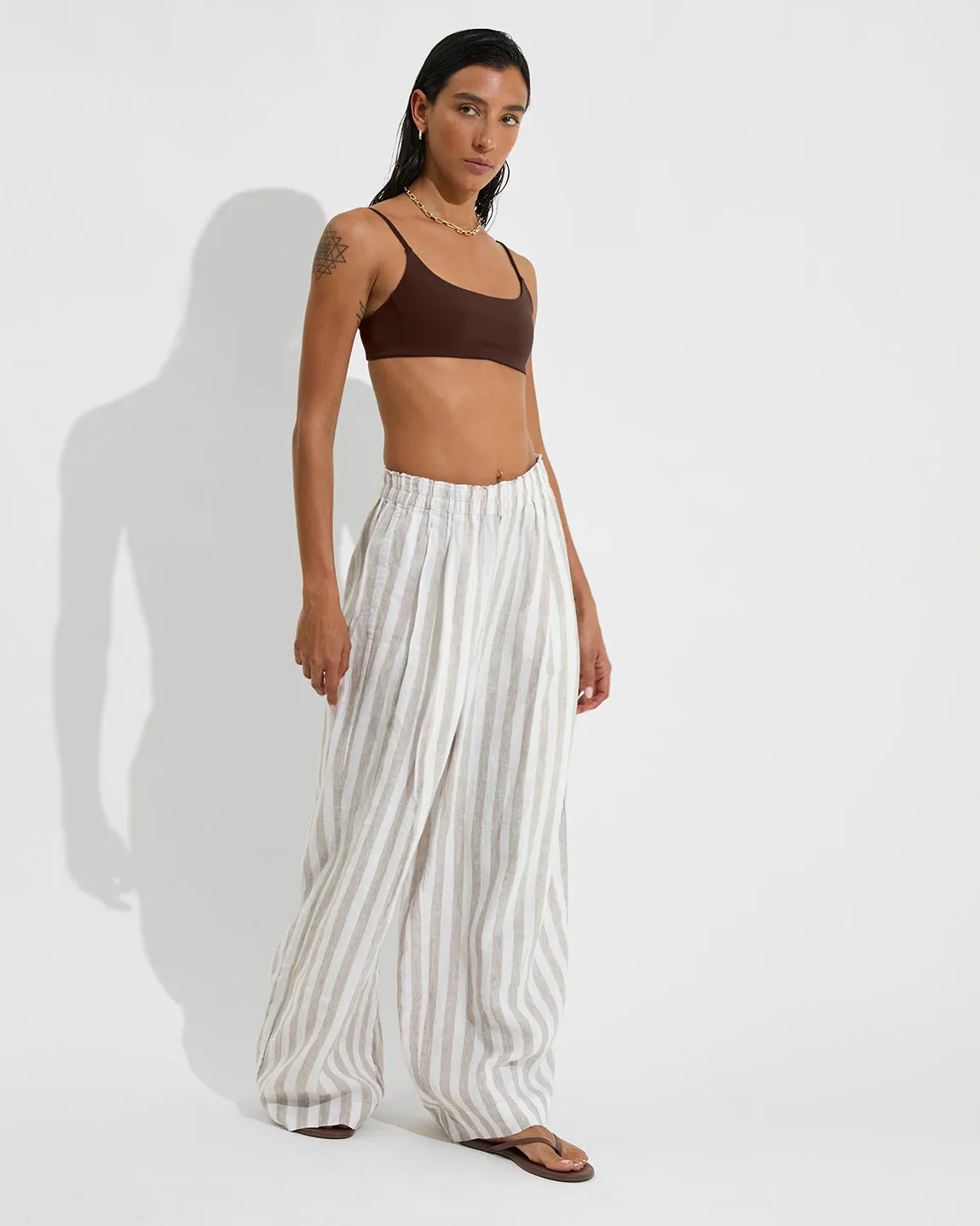 Coastal Pant - Beach / Coconut