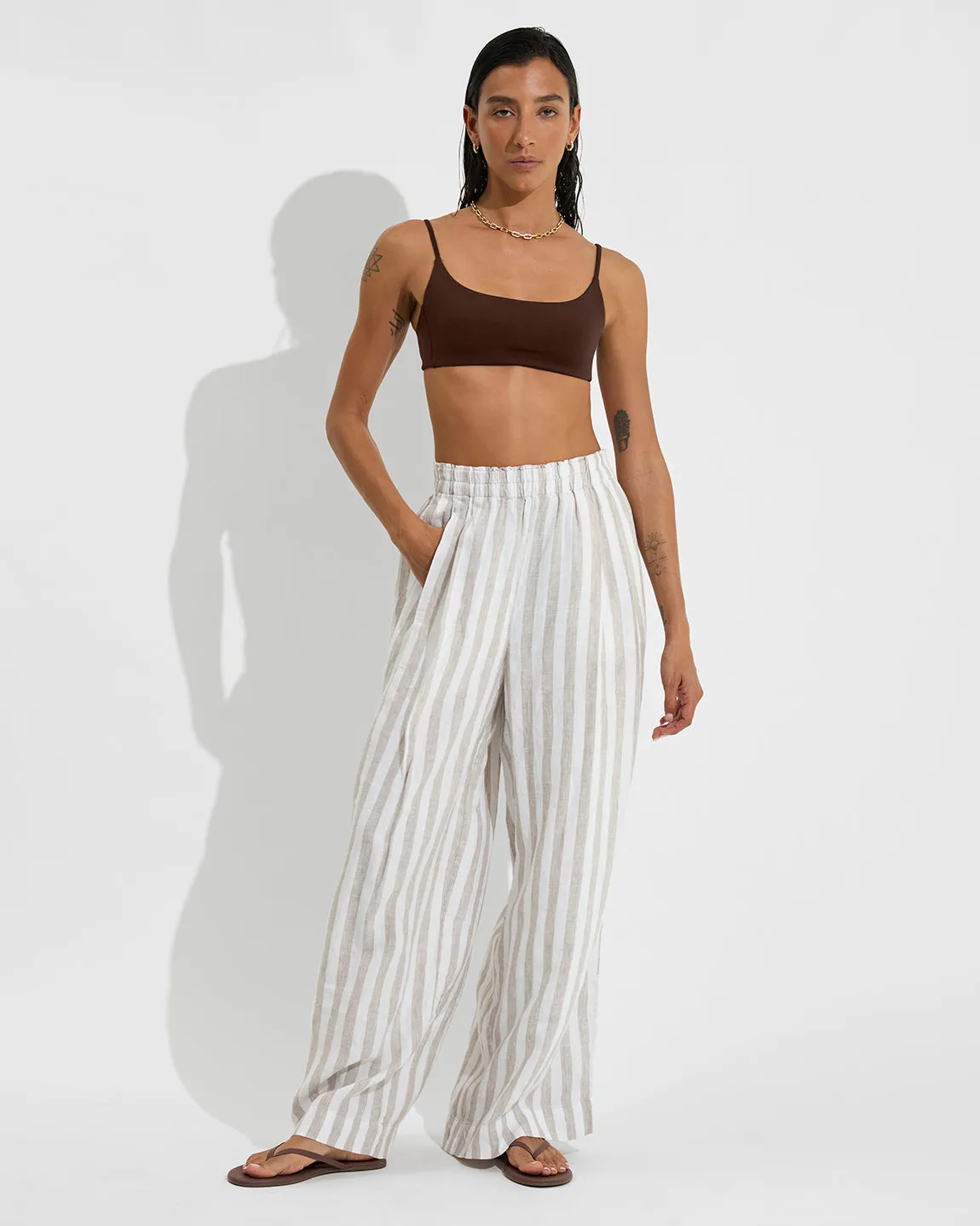 Coastal Pant - Beach / Coconut