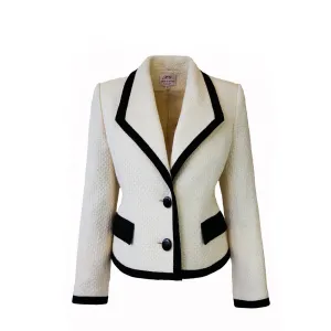 Cream Tweed Jacket