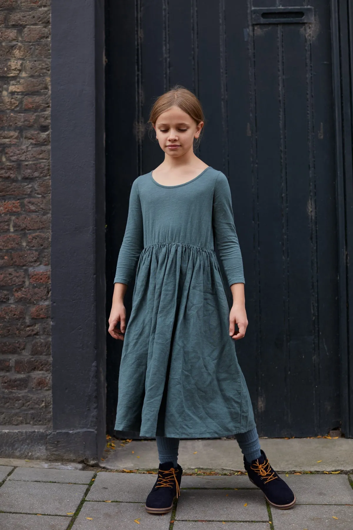 Dress Linen Sea Grass