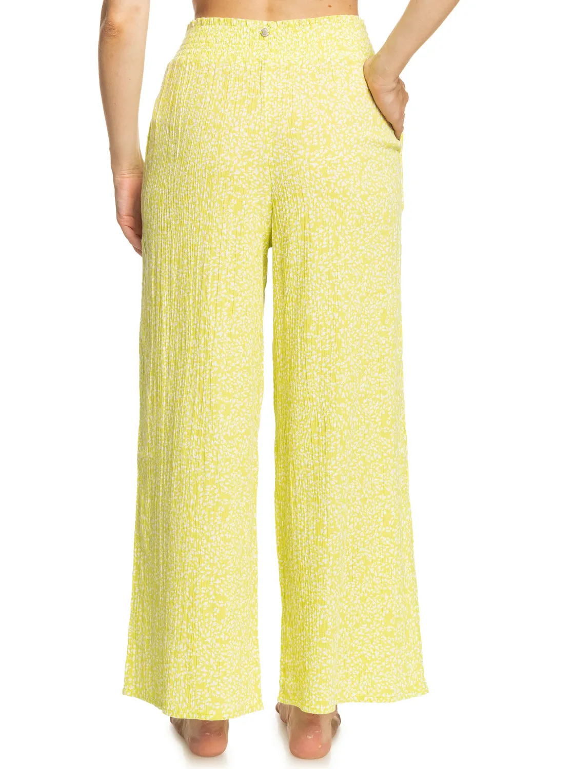 Drift Away Beach Pants - Daiquiri Green Sea Spray