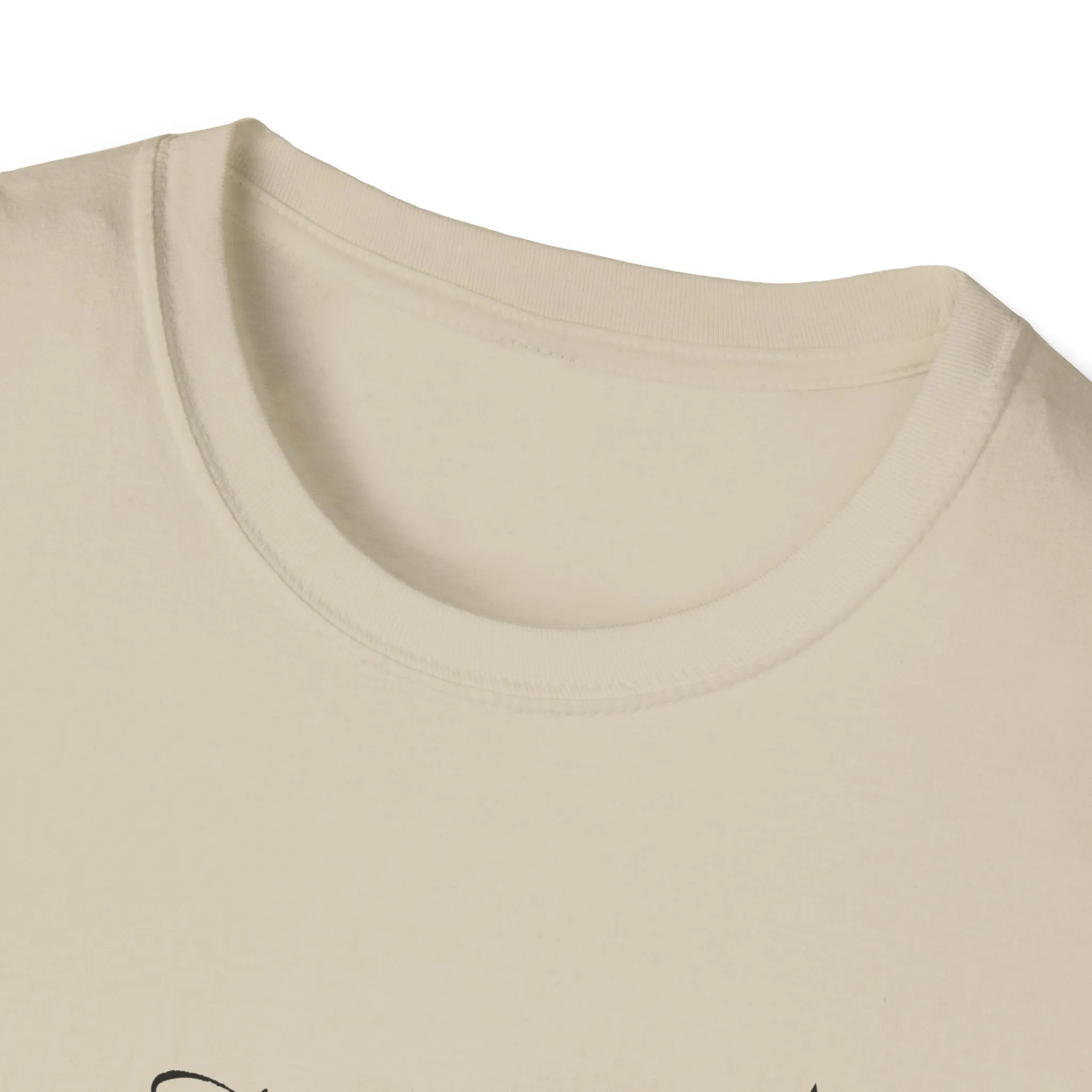 Endless Amore Women's Tee - Soft Beige Speckled Cotton T-Shirt