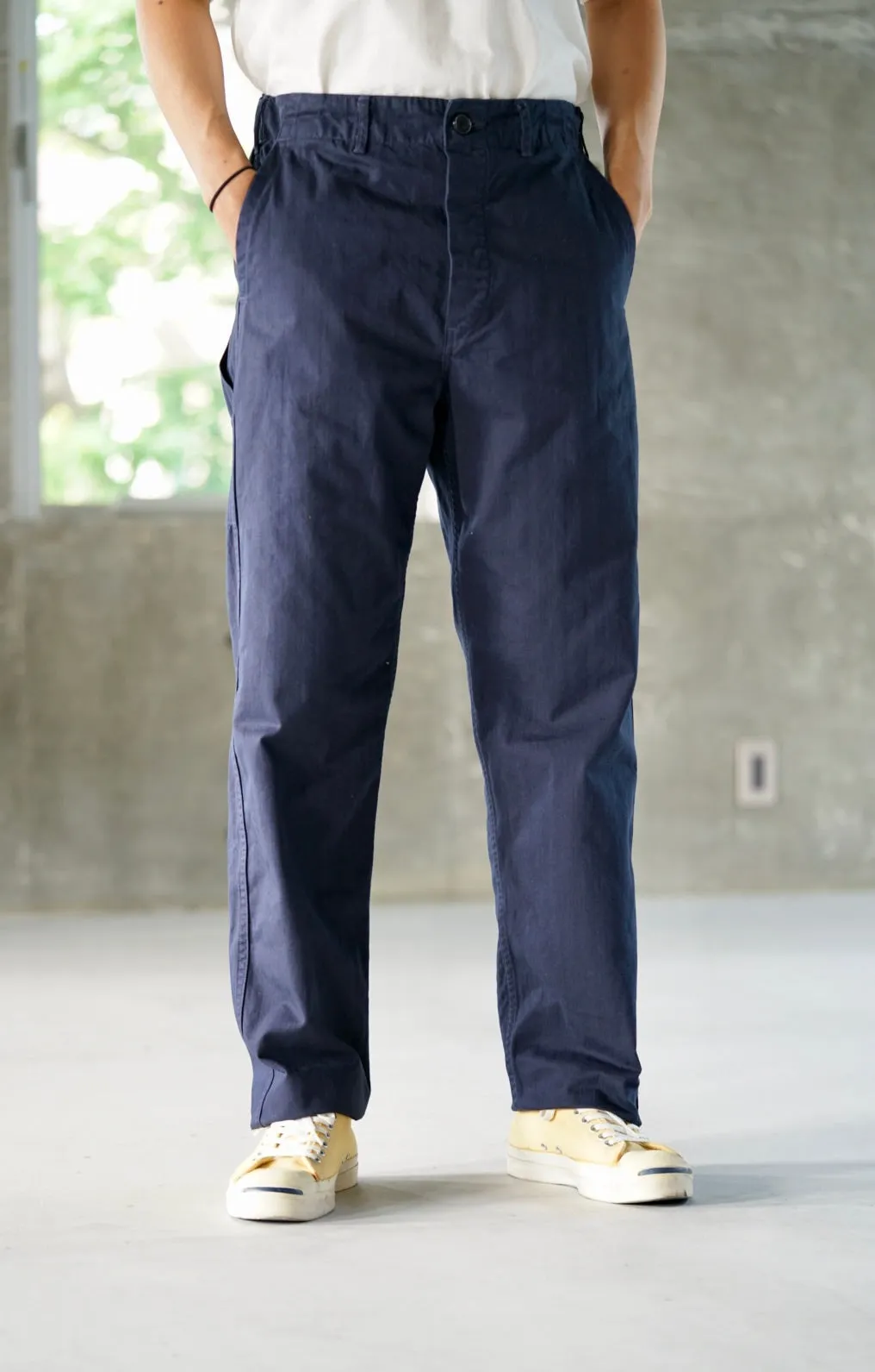 French Work Pants - Navy