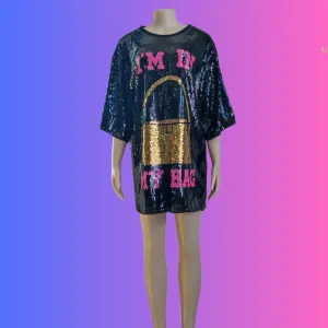 I'm In My Bag - Women's Sequin Dress