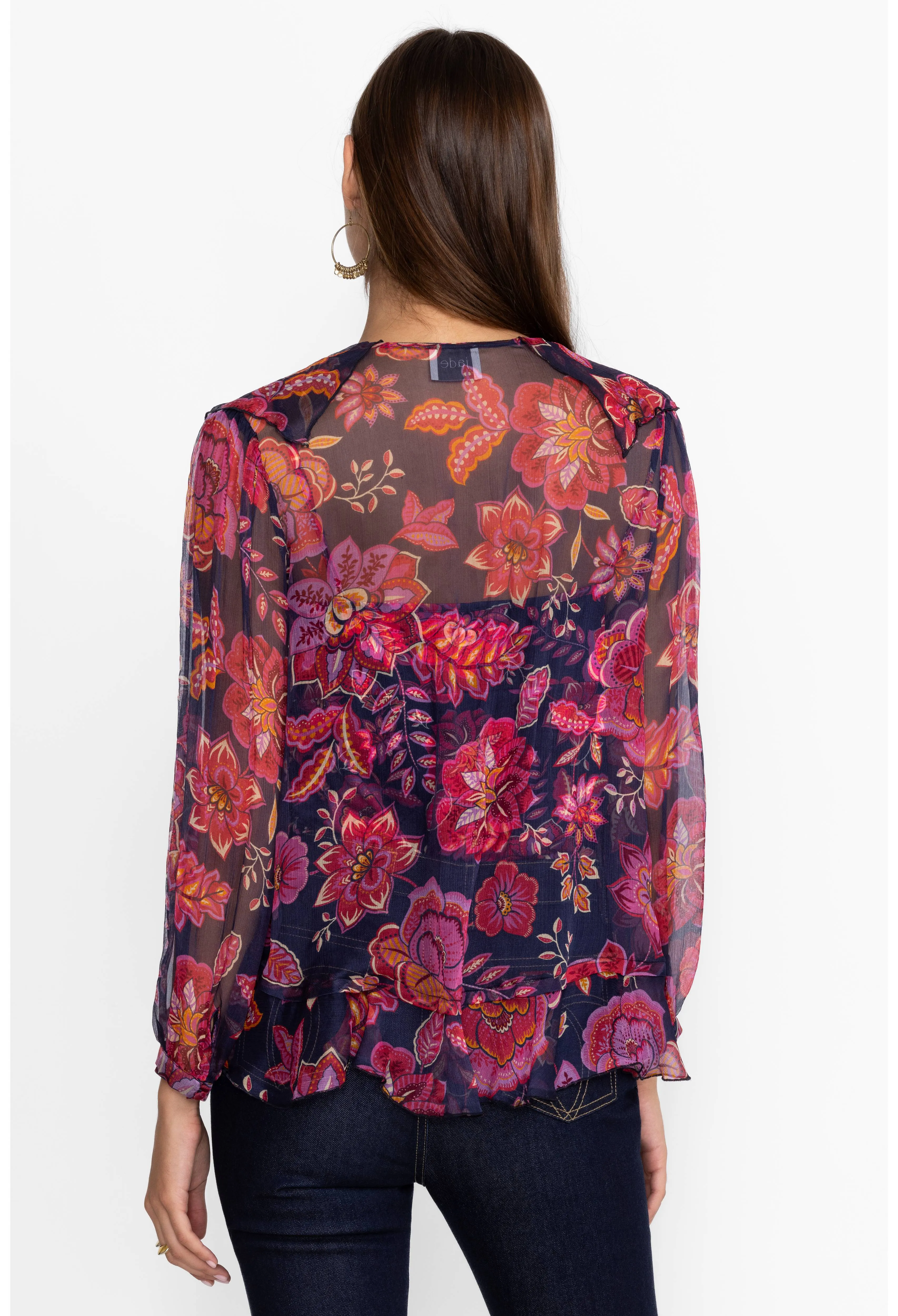 Johnny Was Kiko Ruffle Blouse - Petria