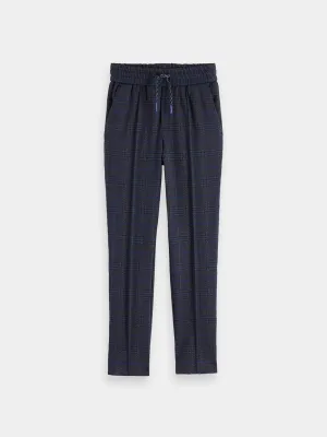 Kids - Relaxed fit yarn-dyed pants