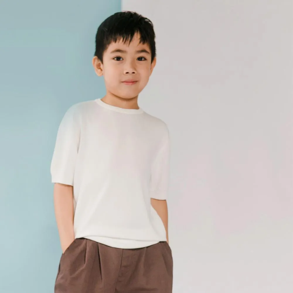 *Last Piece* Cool Cotton Knit Top, Daisy