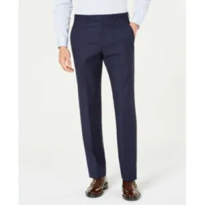 Lauren Ralph Lauren Mens Classic fit Dress Pants 42 / 32 Navy Blue Plaid