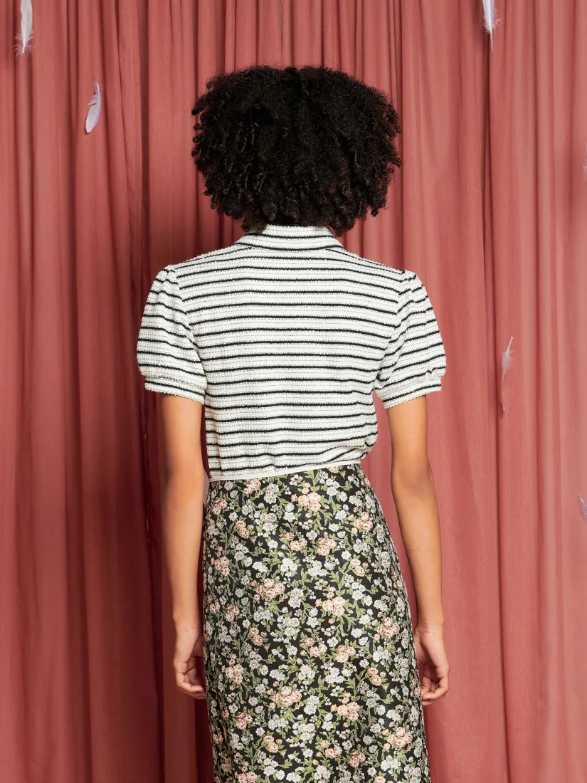 Magpie Stripe Polo Shirt
