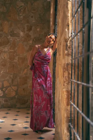 MAR ADENTRO WRAP DRESS