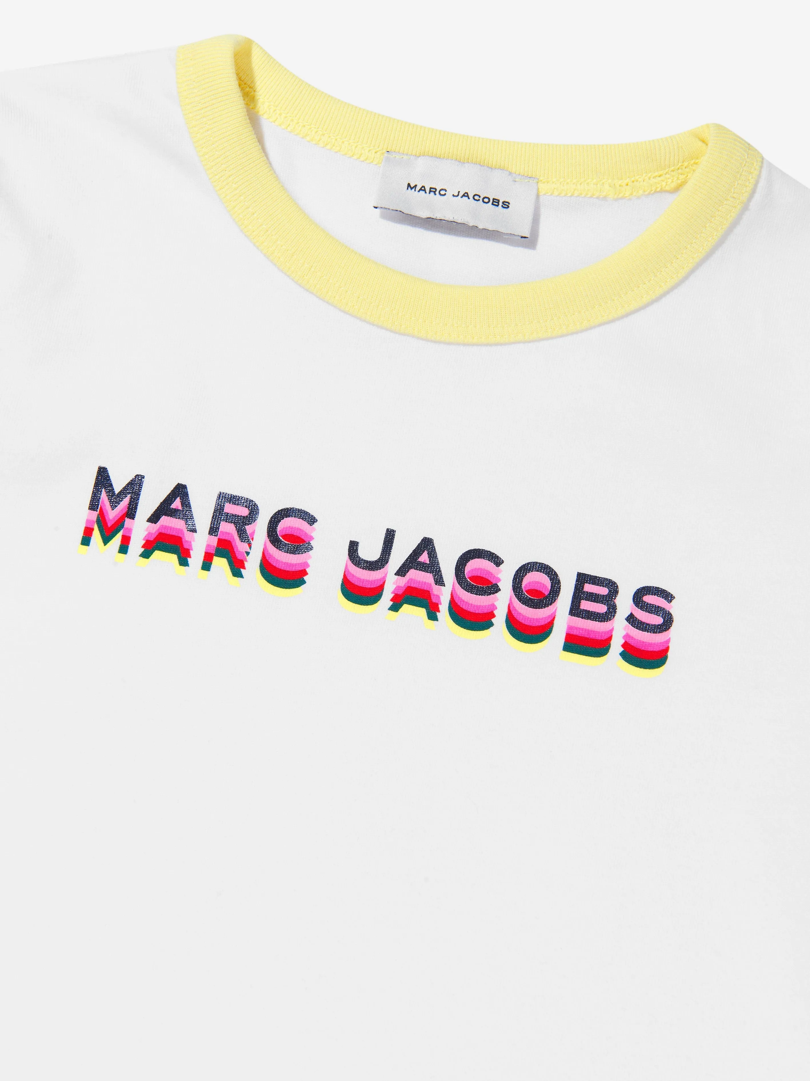 MARC JACOBS Girls Organic Cotton Logo T-Shirt