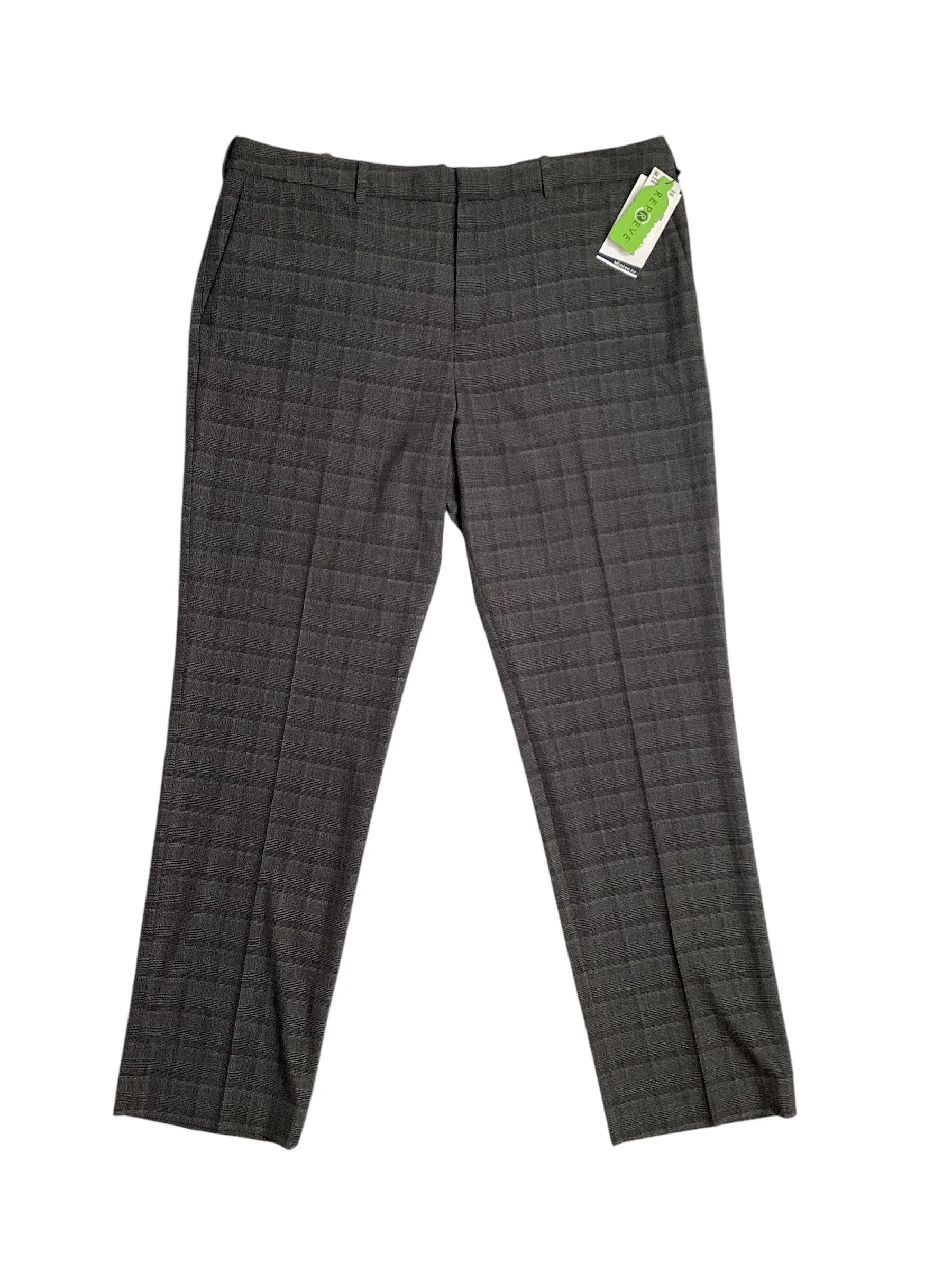 Perry Ellis Portfolio Mens Modern Fit Suit Dress Pants Charcoal Grey 30 x 30