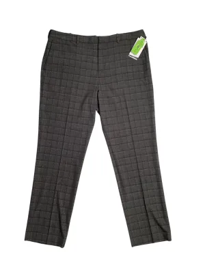 Perry Ellis Portfolio Mens Modern Fit Suit Dress Pants Charcoal Grey 30 x 30