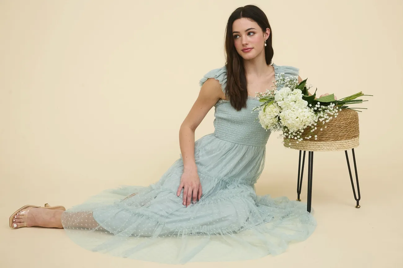 Polka Dot Dream Midi Dress