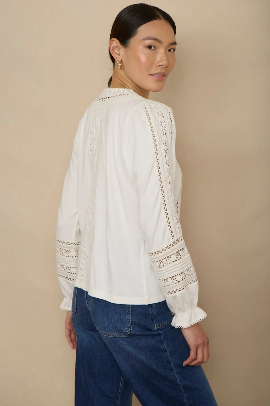 Roseanne Top - Ivory