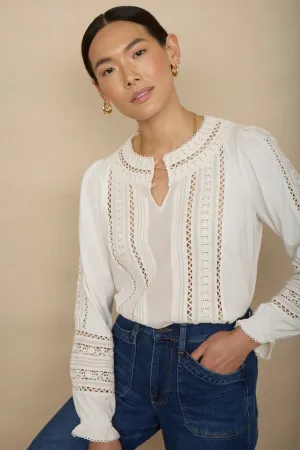 Roseanne Top - Ivory
