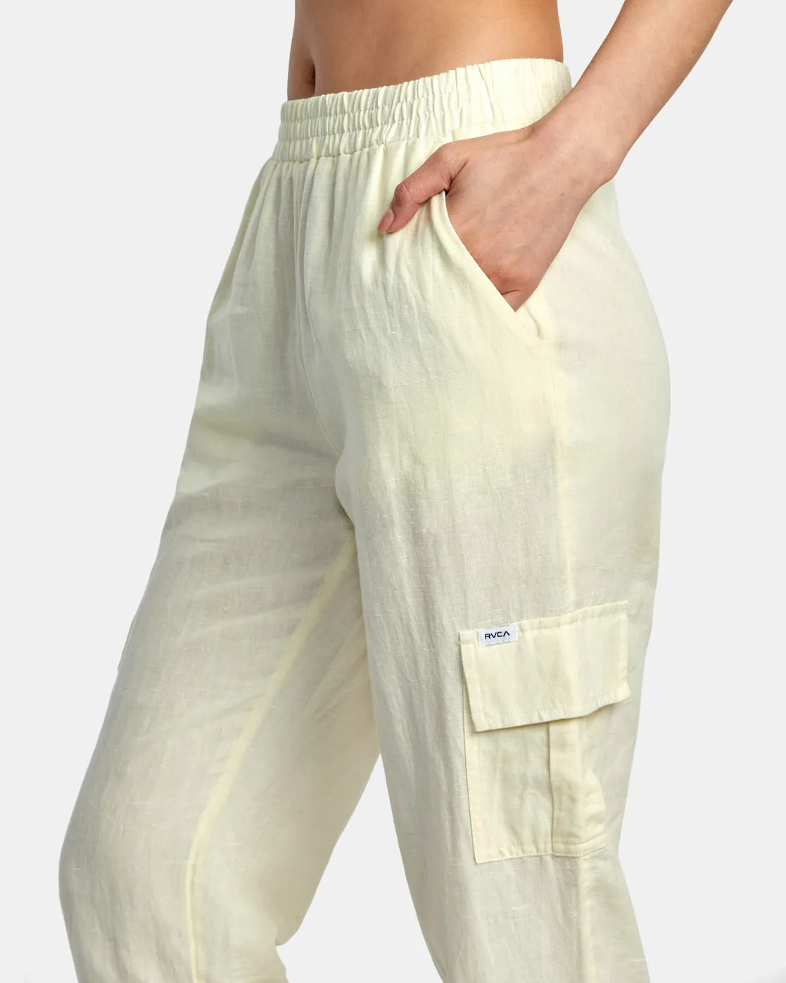 RVCA NEW YUME CARGO PANTS - LEM