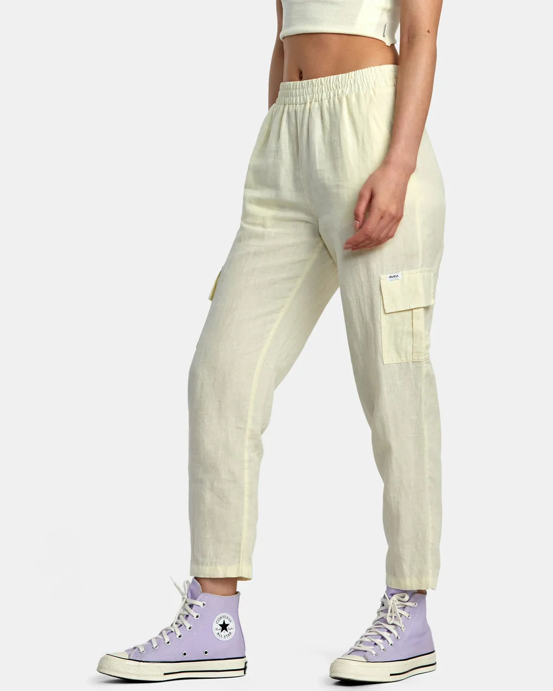 RVCA NEW YUME CARGO PANTS - LEM