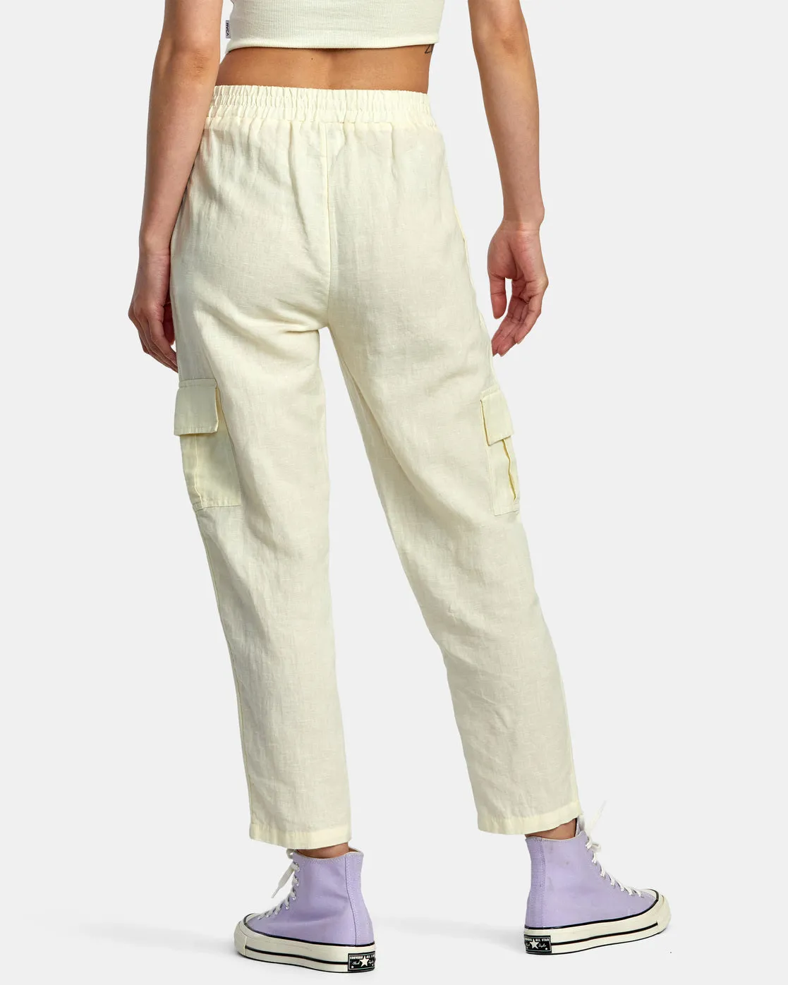 RVCA NEW YUME CARGO PANTS - LEM