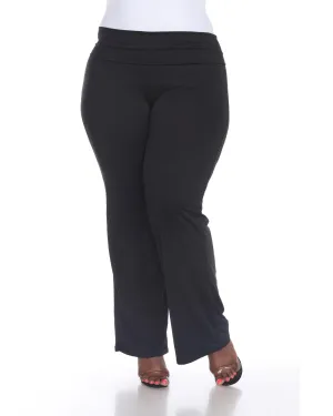 Solid Palazzo Pants | Black