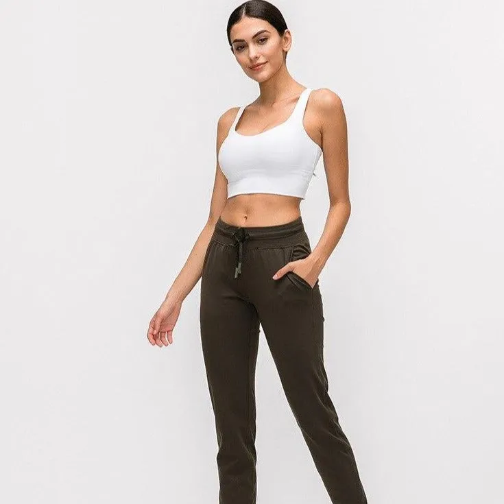 Step Workout Jogger Running Sweatpants with Pocket