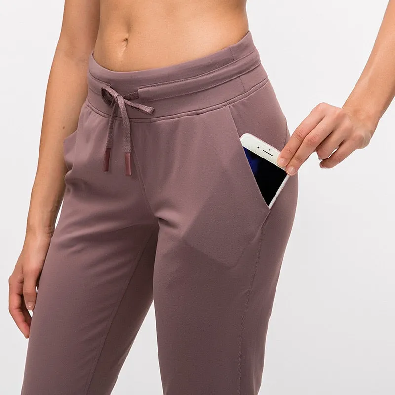 Step Workout Jogger Running Sweatpants with Pocket