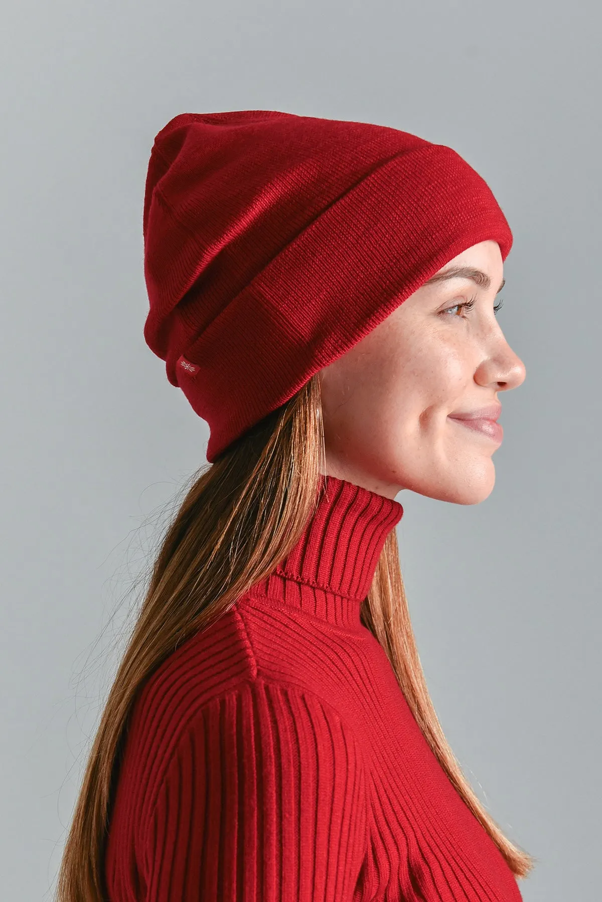 The Cozy Layers Set Two Tops and One Beanie