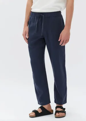 Tide Linen Pants True Navy