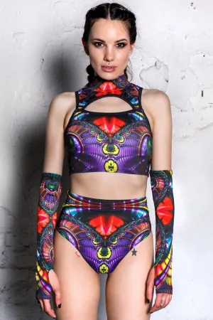 Twilight Butterfly Booty Shorts