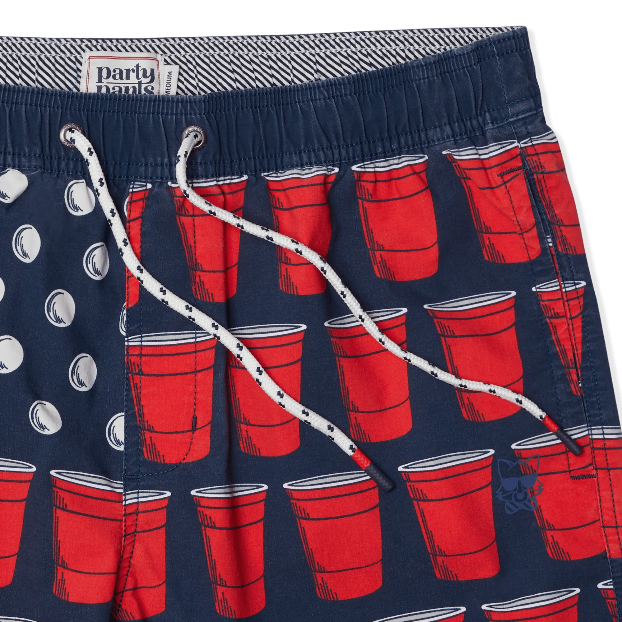 Weekend Send Navy Party Starter Shorts