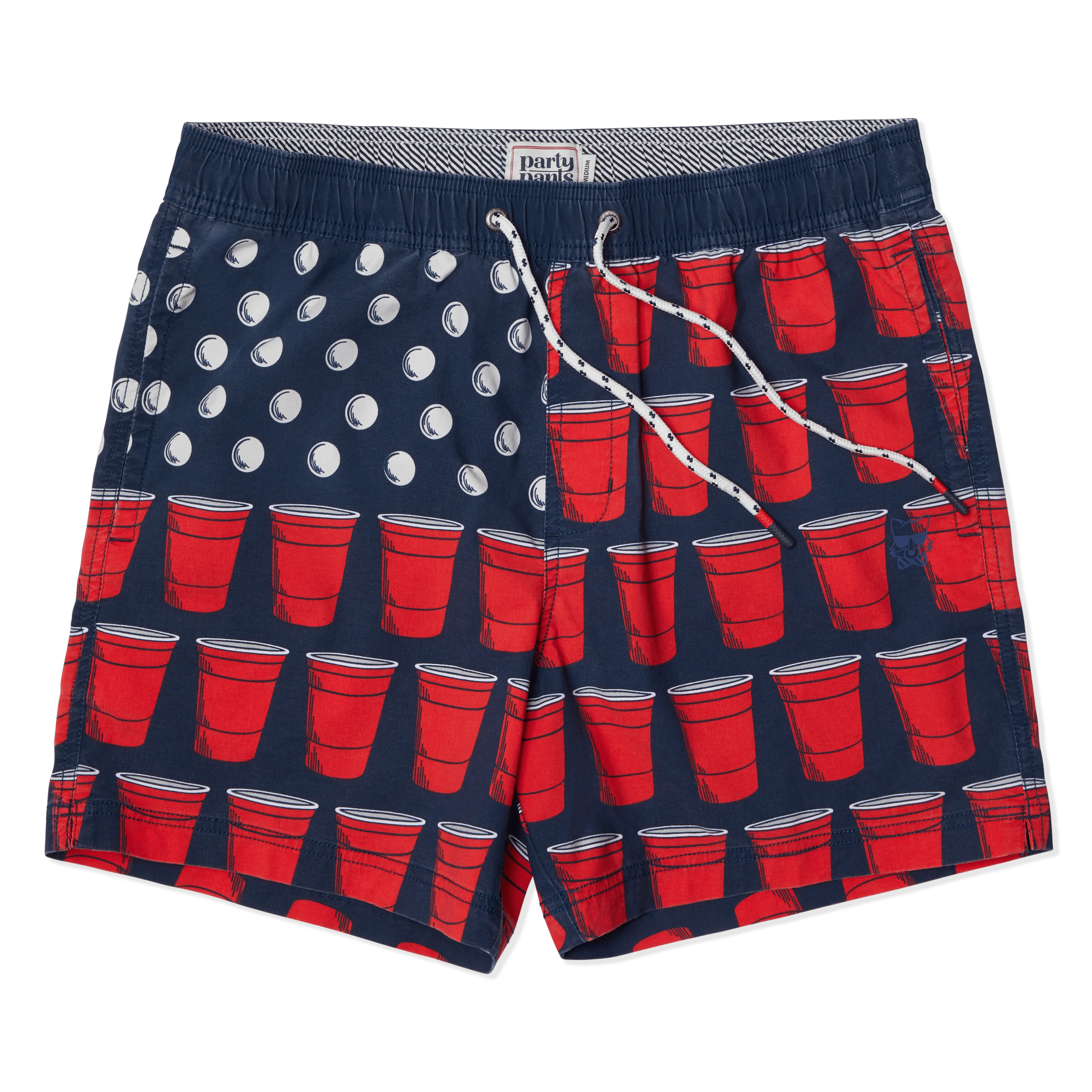 Weekend Send Navy Party Starter Shorts