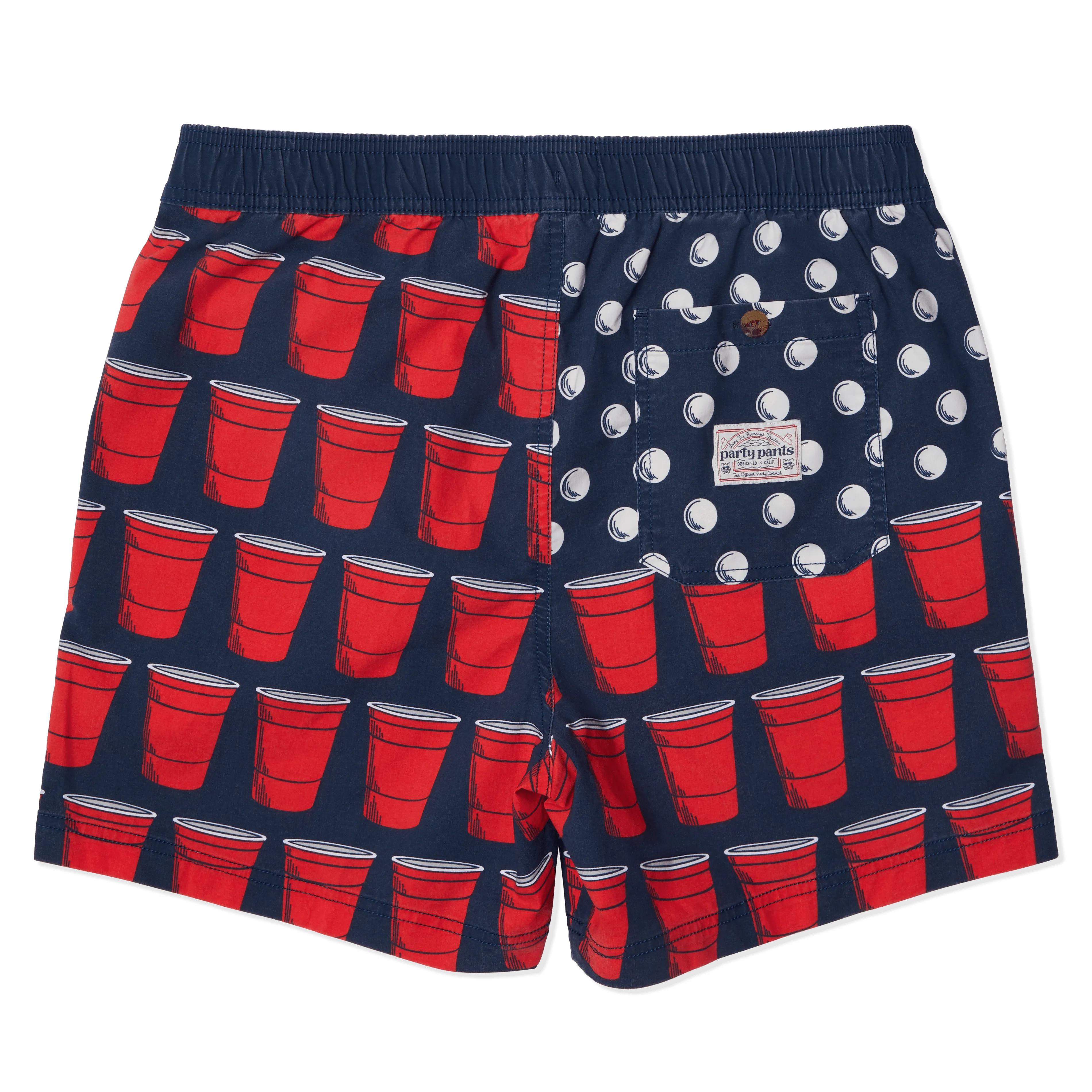 Weekend Send Navy Party Starter Shorts