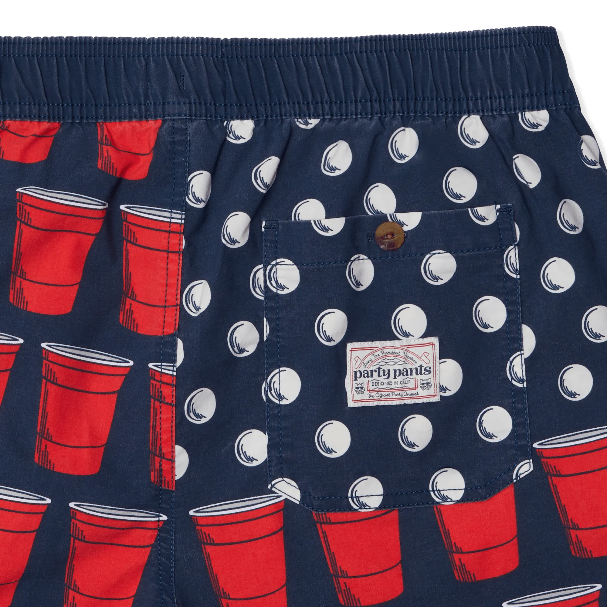 Weekend Send Navy Party Starter Shorts
