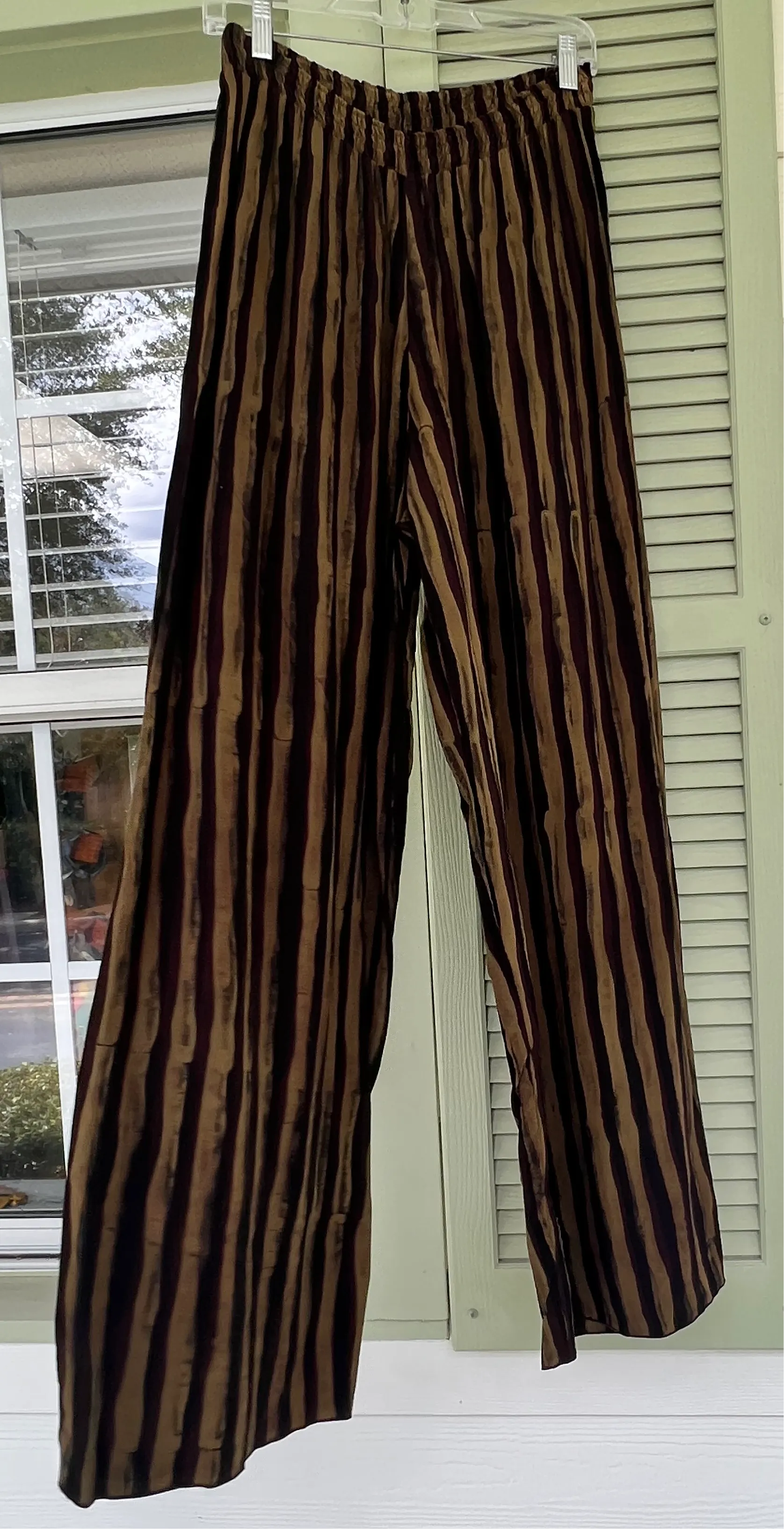 WIDE LEG PANTS IGUANA-F3003 : MEDIUM