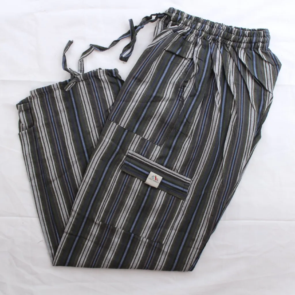 (XL) Grayish with some White and Blueish Lounge Pants 0144