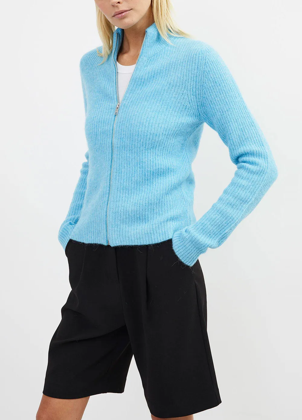 Zip Knit Cardigan