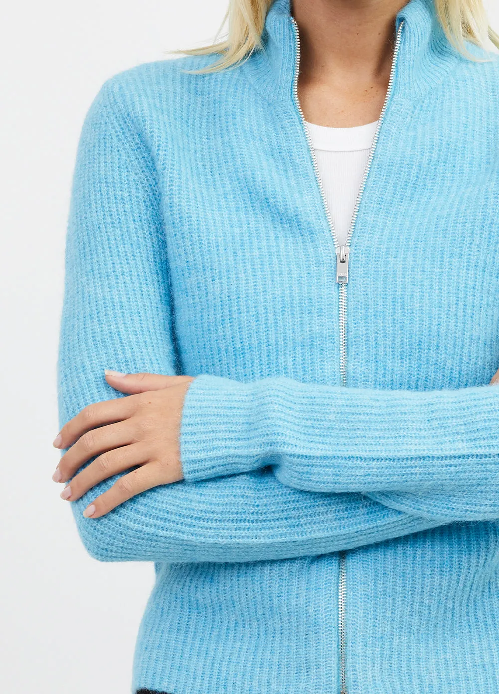Zip Knit Cardigan